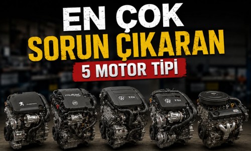 En Çok Sorun Çıkaran 5 Motor Tipi