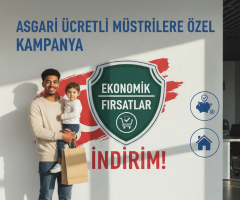 Asgari Ücretli Müşterilere Özel Kampanya
